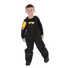 Полукомбинезон Милашка Сьюзи, цвет: черный р.104