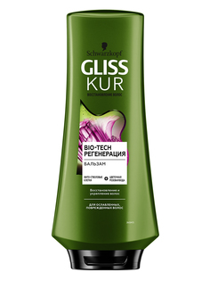 Бальзам Gliss Kur Bio-Tech Регенерация, для ослабленных, поврежденных волос, 360 мл
