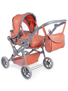 Детская игрушечная прогулочная коляска-трансформер Вuggу Вооm для кукол Infiniа 2-в-1 Buggy Boom