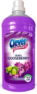 Концентрат для полоскания белья Clever Essenсe Lilac&Gooseberry (Сирень и крыжовник) 1,8 л Clovin