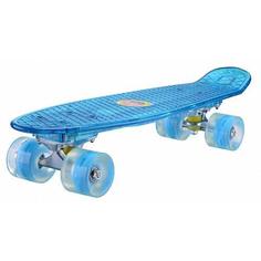 Мини-круизер Larsen Lights синий