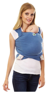 Слинг Mums Era Берлинская лазурь Синий флисовый