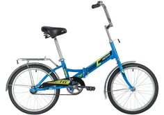 Novatrack Велосипед Складные TG-20 Classic 1sp., год 2020 , цвет Синий