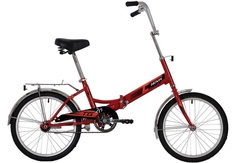 Novatrack Велосипед Складные TG-20 Classic 1sp., год 2020 , цвет Красный