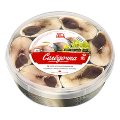 Сельдь Викинг атлантическая кусочки специального посола 400 г