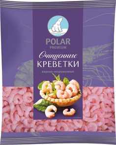 Креветки Polar 200/300 очищенные вареные замороженные 250 г