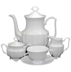 Кофейный сервиз на 6 персон 15 предметов Cmielow "Мария-Тереза" (чашка 220 мл) 142889