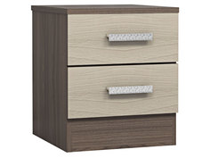 Прикроватная тумба Жаклин Ясень шимо темный/Ясень шимо светлый ВВР