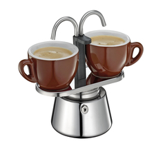 Кофеварка гейзерная "Caffettiera" на 2 чашки, сталь 18/10 от Cilio 342970