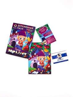Деревянный пазл Гномик, 12 элементов Mr.Puzz