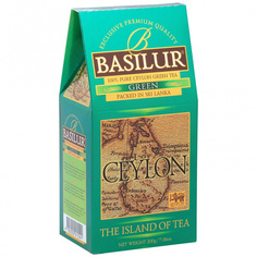 Чай зеленый Basilur "The island of tea | Green", листовой, 200 г