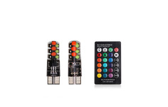 Светодиодные лампочки ABC MULTI COLOR LED SYSTEM CAR T10-RGB с пультом управления Run Energy