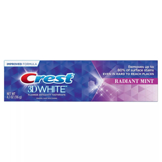 Отбеливающая зубная паста Crest 3D White Radiant Mint, 116 г