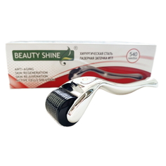 Мезороллер BEAUTY SHINE 540 игл 1,00 мм, иглы из хирургической стали, стальной