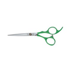 Парикмахерские ножницы Dewal Color Step прямые, 5,5", зеленые