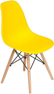 Стул TetChair Secret De Maison CINDY (EAMES) Пластик желтый