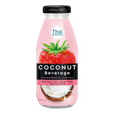 Напиток сокосодерж Thai Coco Classic на основе кокосовой воды со вк клубники негазир 280мл