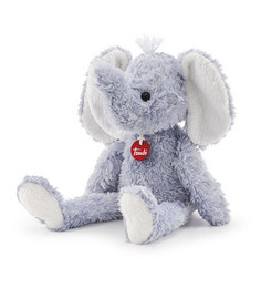 Мягкая игрушка Кудрявый слон, 19x28x26 см Trudi