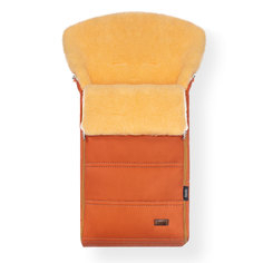 Конверт зимний меховой Nuovita Alpino Lux Pesco Arancio, Оранжевый