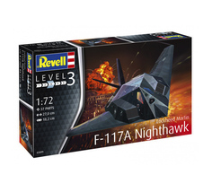 Сборная модель Ударный самолет F-117 Stealth Fighter Revell