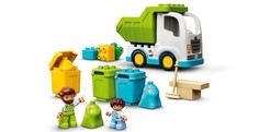 Конструктор LEGO DUPLO Town 10945 Мусоровоз и контейнеры для раздельного сбора мусора