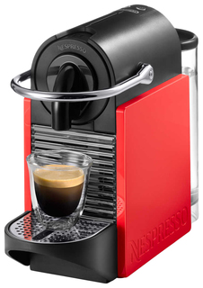 Кофемашина капсульного типа DeLonghi Pixie Clips EN 126 Red/Grey/Black Delonghi