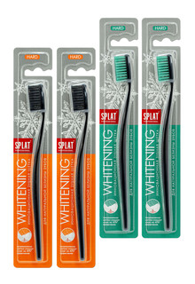 Набор зубных щеток Splat Whitening hard 4 шт.
