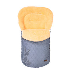 Конверт зимний меховой Nuovita Polare Pesco Grigio, Серый