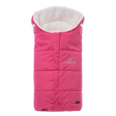 Конверт зимний меховой Nuovita Siberia Bianco Rosa/Розовый