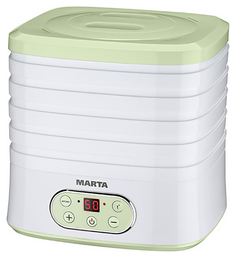 Сушилка для овощей и фруктов MARTA MT-1944 white/green