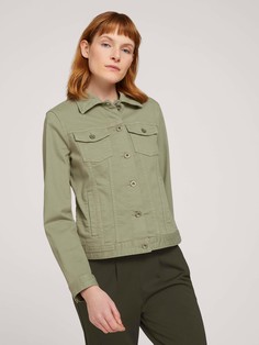 Куртка женская TOM TAILOR 1024470 зеленая M