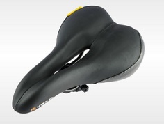 Седло для велосипеда спортивное SADDLE 3084, аналог Velo, малое с отверстием TBS