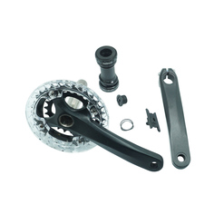 Шатуны для велосипеда, HDL WHEEL HDL-LZDH202 170 мм, 9S, 10S, 22/32T, под шлицы TBS