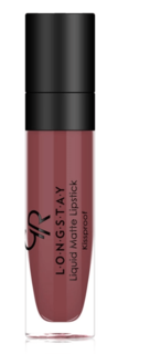 Помада для губ эффект матовый бархат от «Golden rose»Longstay liquid matte lipstick № 20