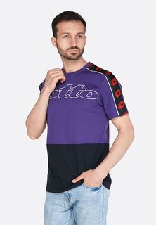 Футболка мужская Lotto ATHLETICA PRIME TEE JS фиолетовая XL