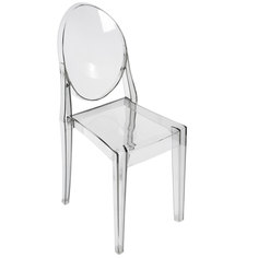 Стул Bradex Home Victoria Ghost прозрачный серый /FR 0035