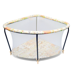 ГЛОБЭКС Манеж детский УГОЛ Бежевый 1100x1100x770 1102 Globex