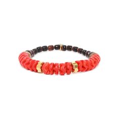 Браслет из бижутерного сплава с гранатом р.18 Nature Bijoux NB21.1-13-33402