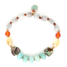 Браслет из бижутерного сплава с деревом р.20 Nature Bijoux NB20.2-13-33002