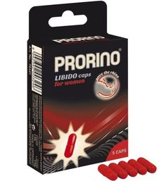 БАД для женщин Ero black line PRORINO Libido Caps - 5 капсул