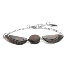 Браслет из бижутерного сплава с перламутром р.20,5 Nature Bijoux NB20.2-13-32980