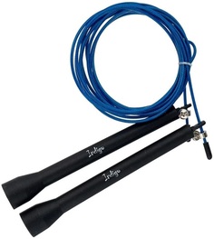 Скакалка скоростная Indigo 6141-3 270 см black/blue