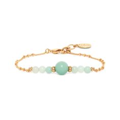 Браслет из бижутерного сплава с амазонитом р.20 Nature Bijoux NB21.1-13-33372