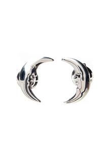 Серьги-пусеты из бижутерного сплава Moon Paris MIK-1902-108