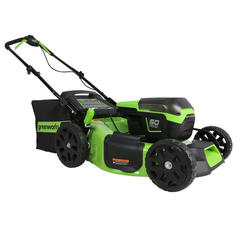 Аккумуляторная газонокосилка Greenworks GD60LM51SPK4 2514307UB АКБ и ЗУ в комплекте