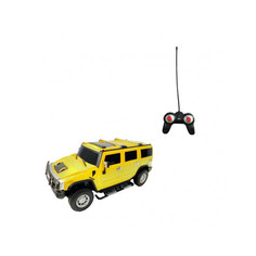 Машина на радиоуправлении HUMMER H2, цвет: желтый Пламенный мотор