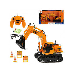Экскаватор гусеничный на радиоуправлении, арт. 870536 Пламенный мотор