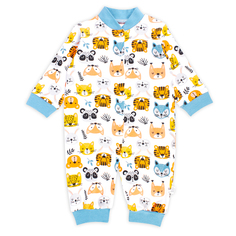 Комбинезон Веселый малыш Cozy Dream, Лесные сны, цвет: синий р.80