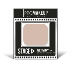 Стойкая крем-пудра 2 в 1 PROMAKEUP STAGE "WET & DRY" S11 Фарфоровый, холодный