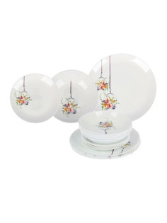 Столовый сервиз ФЛОР 18 предметов 6 персон Luminarc